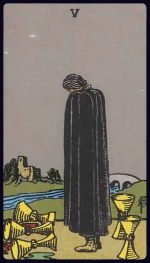 컵의 5 (Five of Cups)