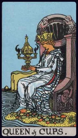 컵의 퀸 (Queen of Cups)
