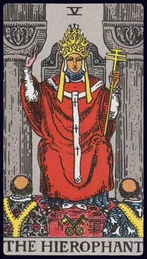 교황 (The Hierophant)