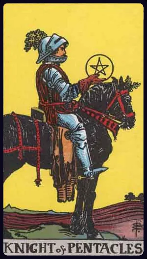펜타클의 나이트 (Knight of Pentacles)