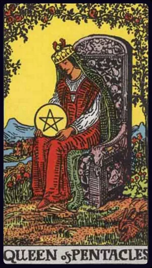 펜타클의 퀸 (Queen of Pentacles)