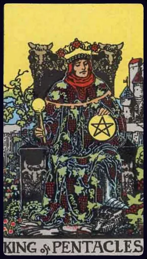 펜타클의 킹 (King of Pentacles)