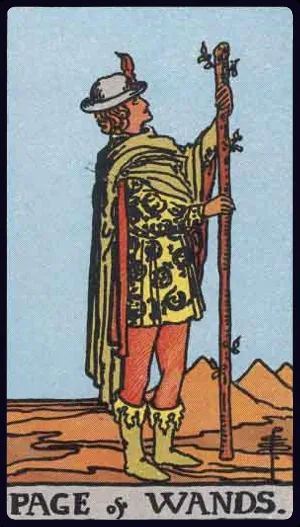 완드의 페이지 (Page of Wands)