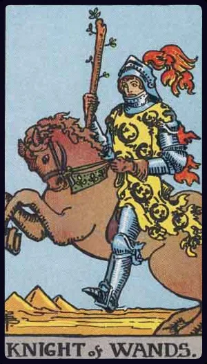 완드의 나이트 (Knight of Wands)
